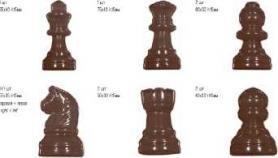 Форма для шоколада 90-13453 Шахматные фигурки