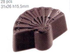 Форма для шоколада поликарбонатная МА 1525 Веер