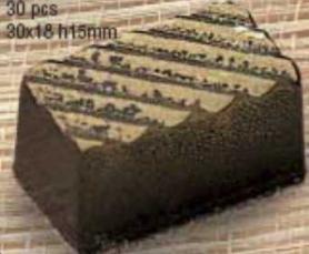 Форма для шоколада поликарбонатная МА 1632 Прямоугольная