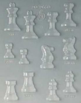 Форма для шоколада 90-13452 Шахматные фигурки