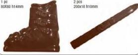 Форма для шоколада 90-6604 Горные лыжи